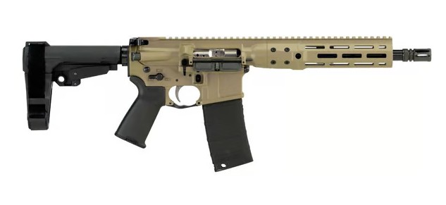 LWRC ICDIP3CK10MLSBA3 Individual Carbine Direct Impingement Pistol 300 Blackout