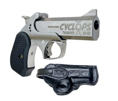 Bond Arms Cyclops 50AE Satin Package 4.25in Barrel