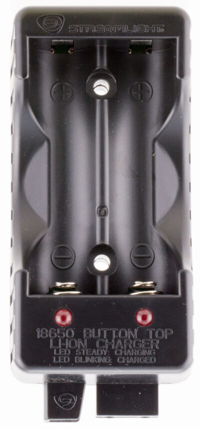 Streamlight 22100 Battery Charger Dual Channel Black 18650 Li-ion Rechargeable Battery