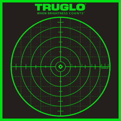 TruGlo TruSee Splatter 100 Yard Target Green 12×12 6 pk.
