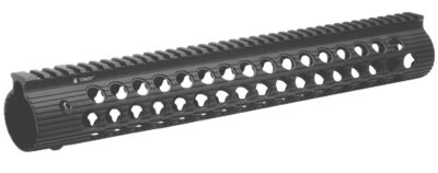 Troy Ind STRXAL115BT01 Alpha Rail  Black Anodized Aluminum AR-15/M16 15″ Long