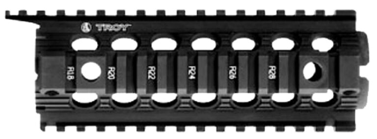 AR-15/M16 ENHANCED DROP-IN BATTLE RAIL CARBINE/M4 ENHANCED DROP-IN BATTLERAIL - 7'' BLK