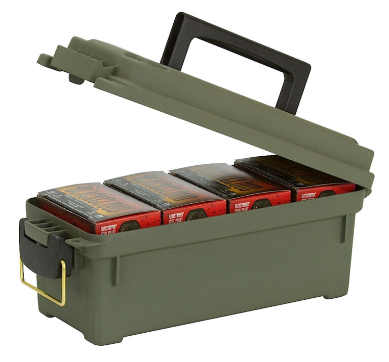 Plano 121202 Shell Box 4Boxes OD Green Plastic