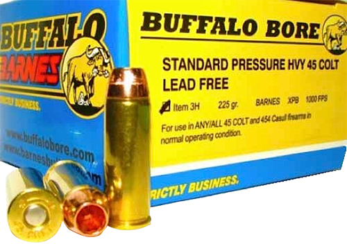 Buffalo Bore Ammunition 3H/20 Buffalo-Barnes Lead-Free 45 Colt (LC) 225 gr Barne