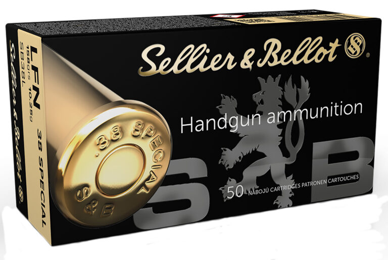 Sellier & Bellot SB38L Handgun  38 Special 158 gr Lead Flat Nose (LFN) 50 Bx/ 20