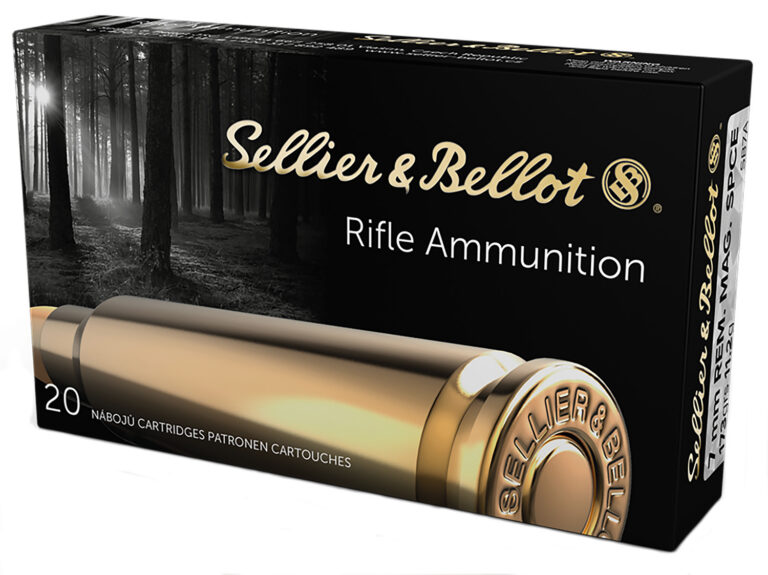 Sellier & Bellot SB7A Rifle 7mm Rem Mag 173 gr Soft Point Cut-Through Edge (SPC
