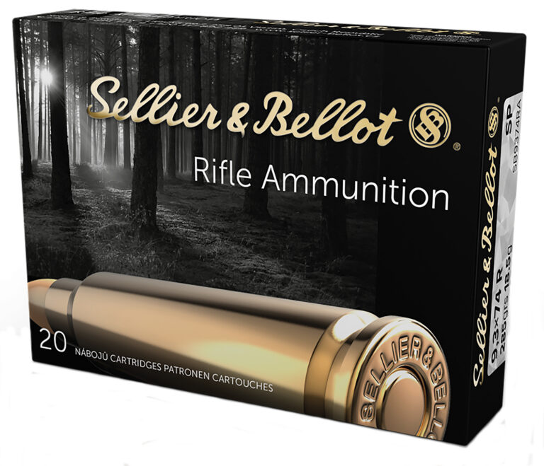 Sellier & Bellot SB9374RA Rifle 9.3mmx74R 285 gr Soft Point (SP) 20 Bx/ 18 Cs