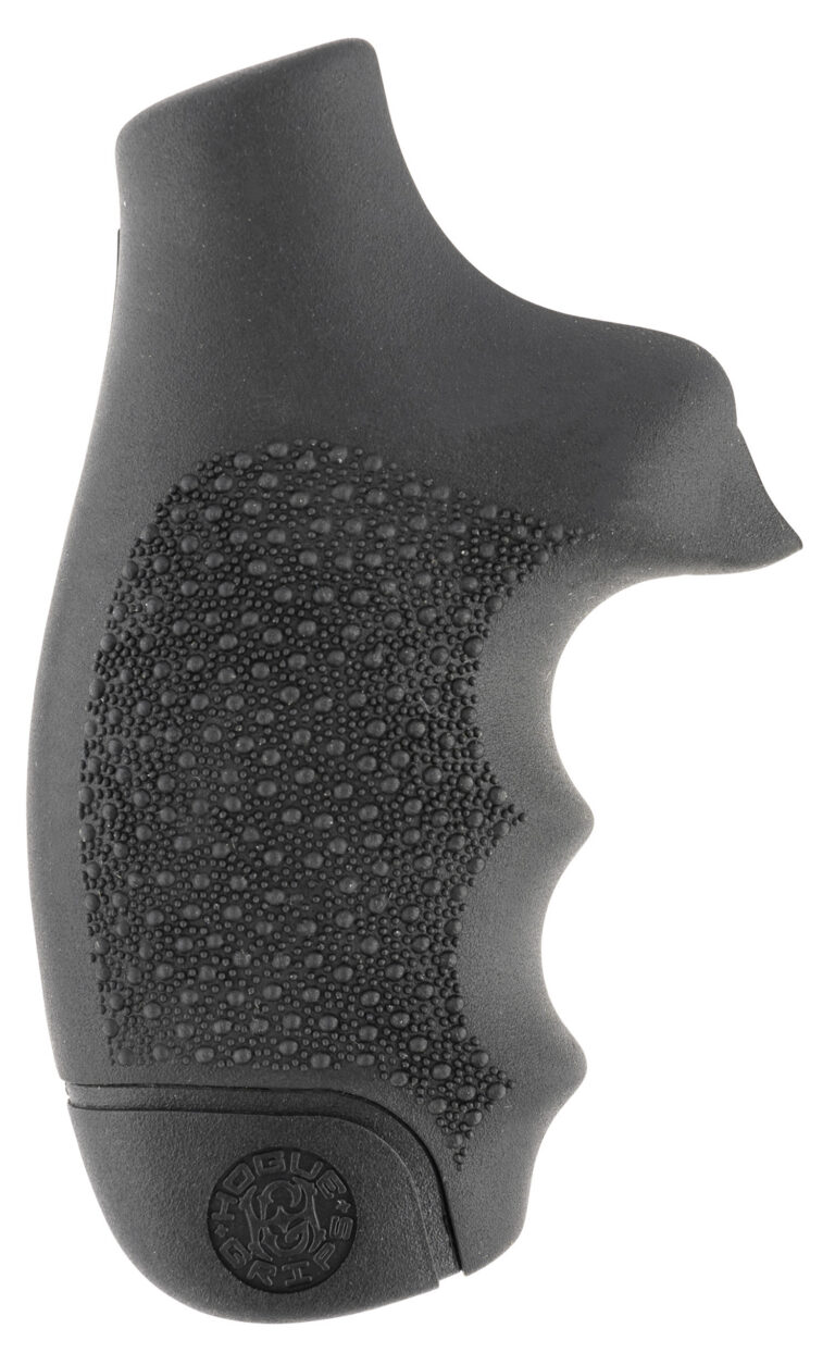 Hogue 60000 Monogrip with Finger Grooves Grip S&W J Frame w/Round Butt Rubber B
