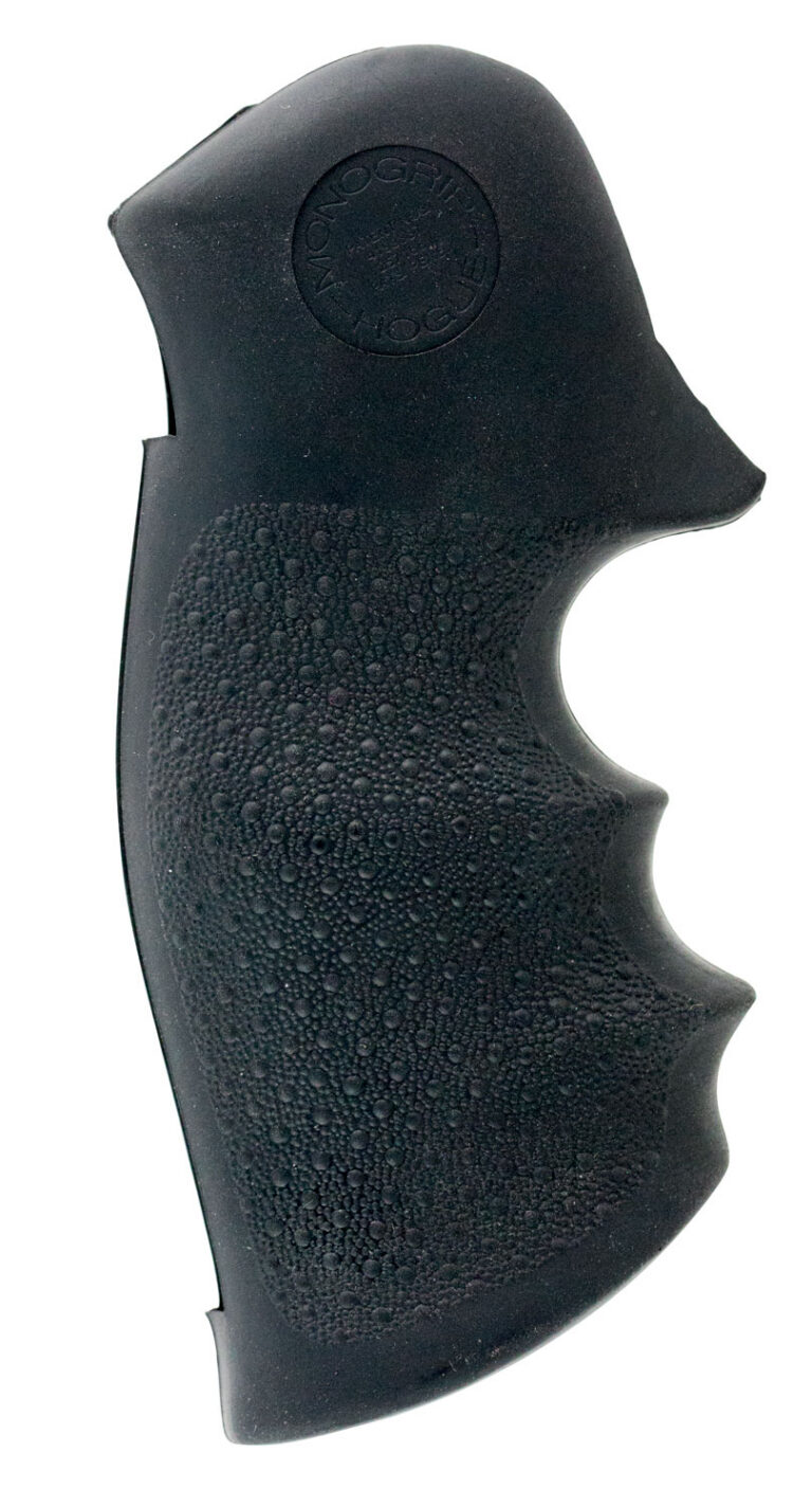 Hogue 10000 Monogrip with Finger Grooves  Grip S&W K/L Frame w/Square Butt Rubbe
