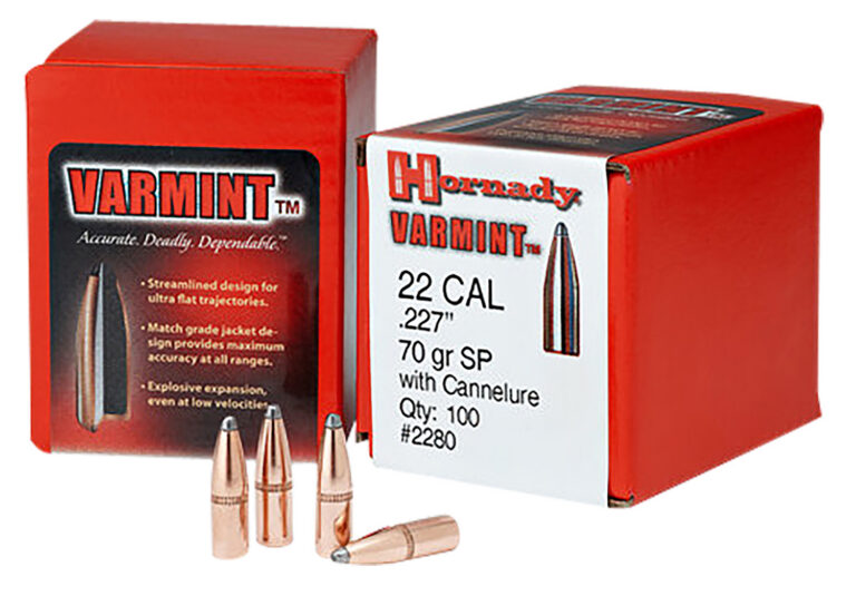 VARMINT 22 CALIBER (0.224') SPIRE POINT RIFLE BULLETS VARMINT™ 22 CALIBER (0.224'') 50GR SPIRE POINT 100/BOX