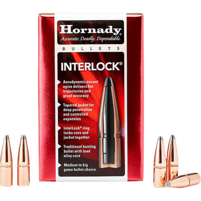 INTERLOCK 270 CALIBER (0.277”) SOFT POINT BULLETS INTERLOCK® 270 CALIBER (0.277”) 150GR SPIRE POINT 100/BOX