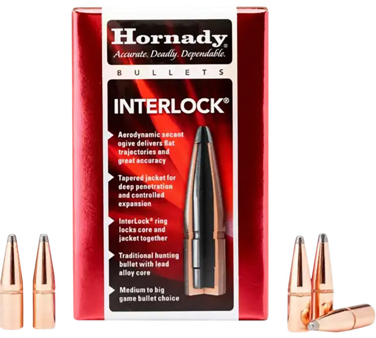 INTERLOCK 8MM (0.323'') SOFT POINT BULLETS INTERLOCK® 8MM (0.323'') 150GR SPIRE POINT 100/BOX
