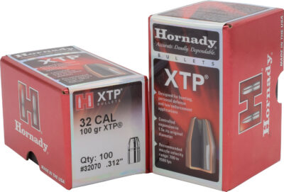 XTP® 32 CALIBER (.312”) PISTOL BULLETS XTP .32 CALIBER (0.312”) 100GR JACKETED HOLLOW POINT 100/BOX