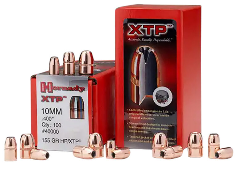 XTP® 10MM (.400'') PISTOL BULLETS XTP® 10MM (0.400'') 155GR JACKETED HOLLOW POINT 100/BOX