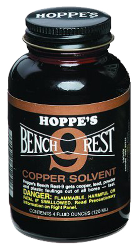 Hoppes BR904 #9 Bench Rest Copper Solvent 5 oz Jar