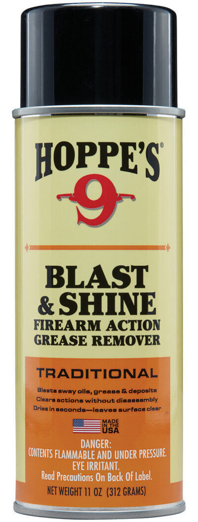 Hoppe’s CD1 No. 9 Blast & Shine Removes Dirt Grease Oil 11 oz. Aerosol Can