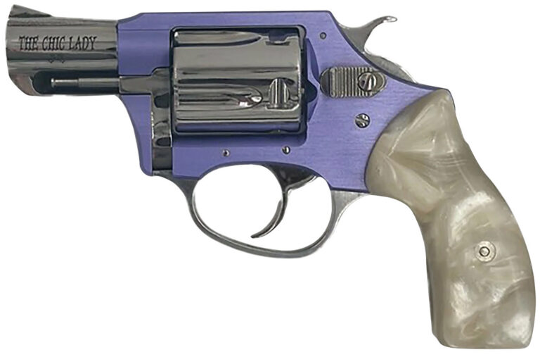 Charter Arms 53849 Undercover Lite Chic Lady Small 38 Special 5rd 2" Stainless High Polished & Cylinder, Lavender Aluminum Frame, Pearl Grip, Exposed Hammer