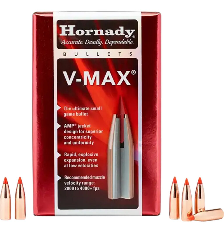 V-MAX 7MM (0.284'') V-MAX BULLETS V-MAX® 7MM (0.284'') 120GR POLYMER TIP FLAT BASE 100/BOX