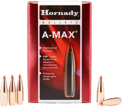 A-MAX 30 CALIBER (0.308”) A-MAX BULLETS A-MAX 30 CALIBER (0.308”) 168GR POLYMER TIP BOATTAIL 100/BOX