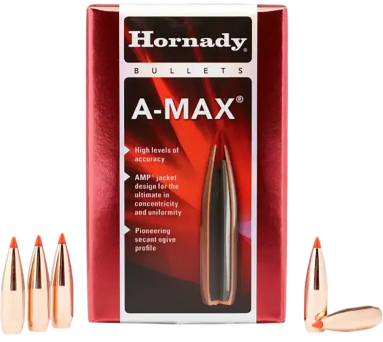 A-MAX 30 CALIBER (0.308'') A-MAX BULLETS A-MAX 30 CALIBER (0.308'') 168GR POLYMER TIP BOATTAIL 100/BOX