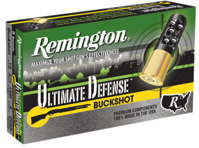 Remington Ammunition 20713 Ultimate Defense Buckshot 12Gauge 2.75″ 00Buck Shot 5 Per Box/20 Case