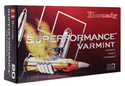 SUPERFORMANCE®VARMINT 204 RUGER V-MAX® POLYMER TIPPED RIFLE AMMO SUPERFORMANCE VARMINT 204 RUGER 32GR V-MAX POLYMER TIP 20/BX