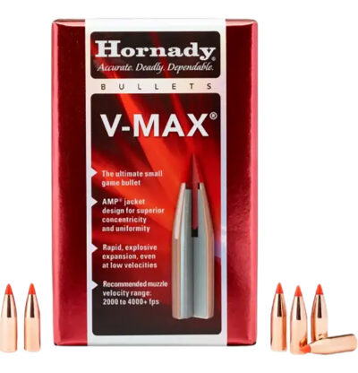 V-MAX 20 CALIBER (..204”) RIFLE BULLETS V-MAX® 20 CALIBER (0.204”) 32GR PTFB 100/BOX