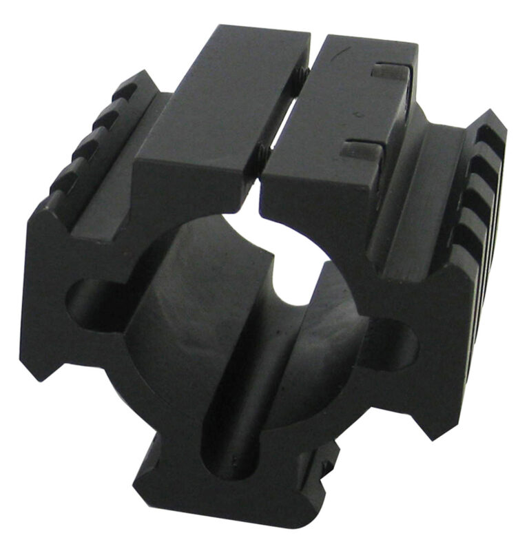 TacStar 1081100 Shotgun Rail Mount Shotgun Rail Short 1.8" Black
