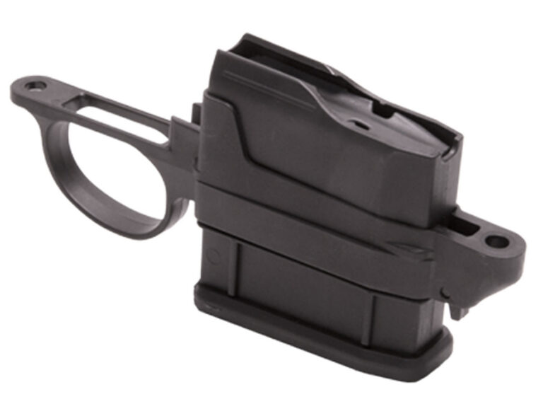 Howa ATIK5R308REM Detachable Mag Drop In Kit Black Polymer 5rd 308 Win/7mm-08 Rem/243 Win for Remington 700 BDL