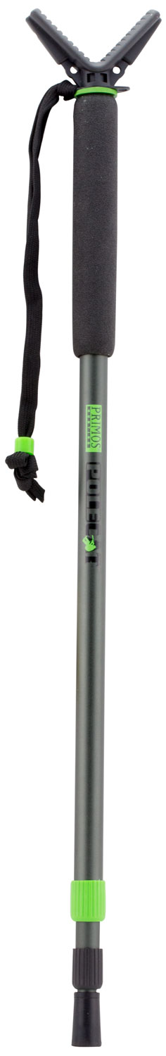 Primos 65481 Pole Cat Shooting Stick, Tall, Aluminum, 33-65"