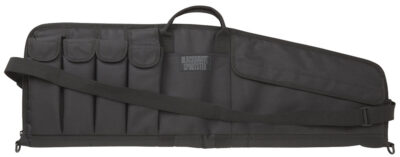 Blackhawk 74SG36BK Sportster Tactical Carbine Case 36″ Black 600D Polyester w/ PVC Laminate 4 Mag Pocket 2 Large Accessory Pockets