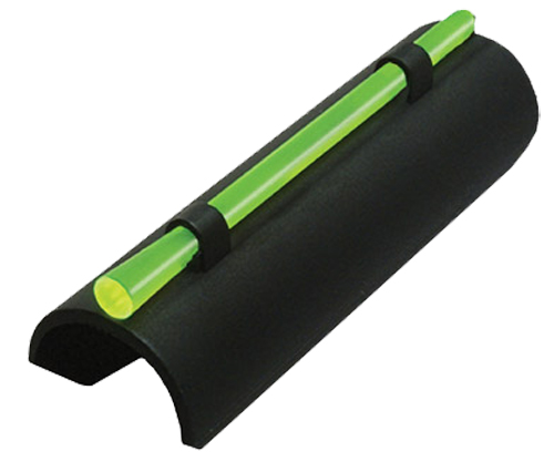 HiViz MPB MPB Plain Barrel Snap-On Front Sight Black | Green/Red Fiber Optic
