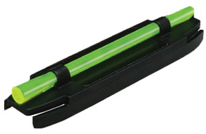 HiViz S400G S-Series Magnetic Front Sight Black | Green Fiber Optic