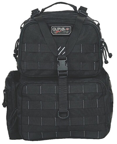 GPS Bags T1612BPB Tactical Range  Black 1000D Nylon Teflon Coating 3 Handguns