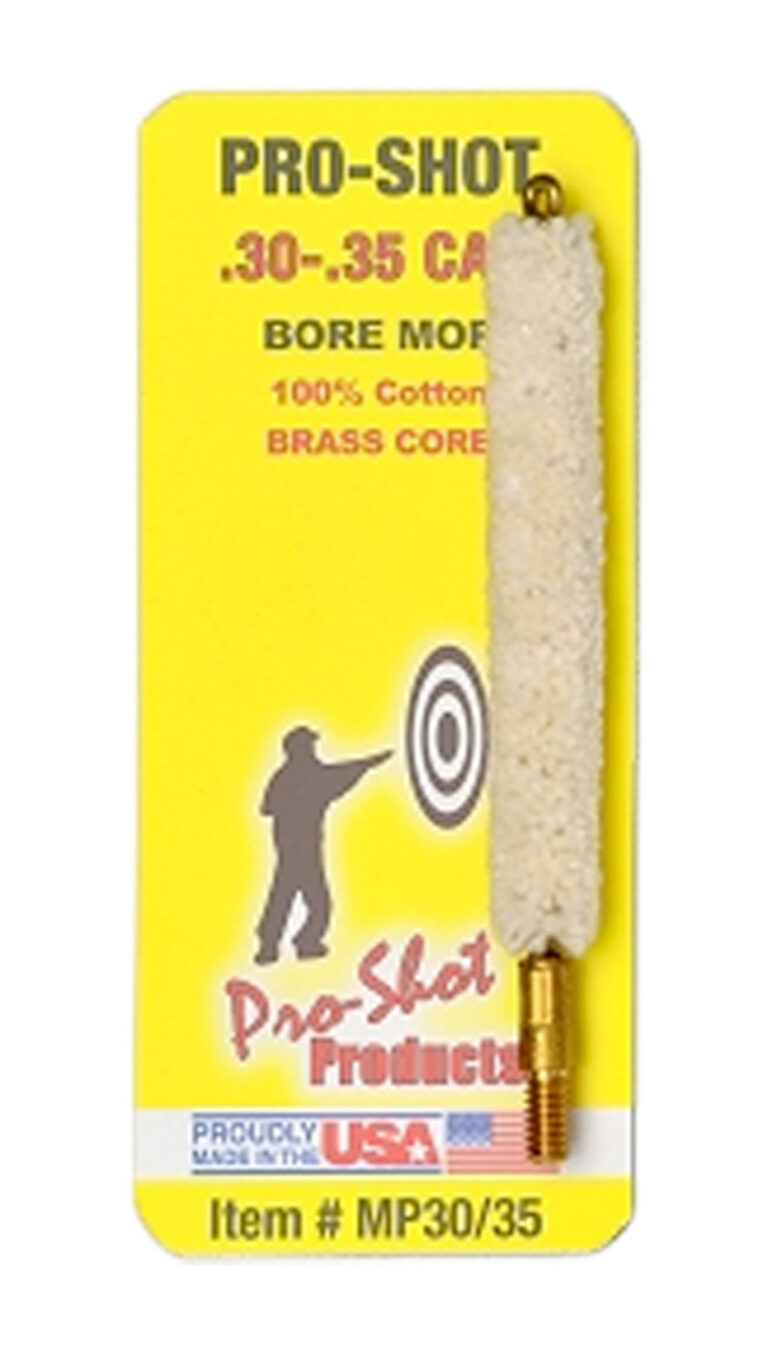 Pro-Shot MP30-35 Bore Mop 30-35 Cal Rifle 8-32 Cotton 1.75"