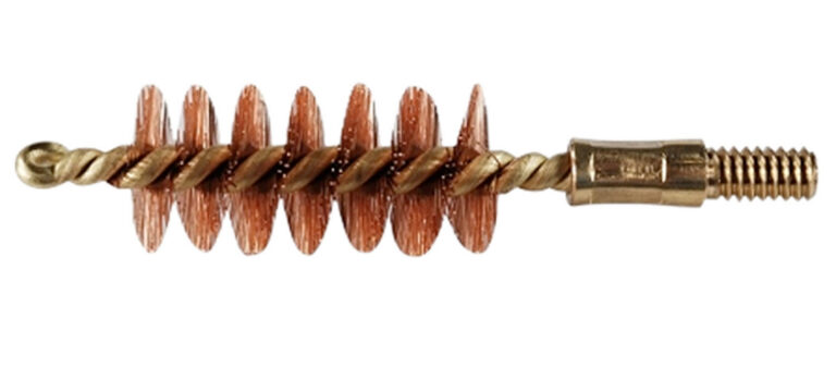 Pro-Shot 50P Bore Brush .50 Cal Pistol #8-32 Thread Bronze Bristles Brass Core