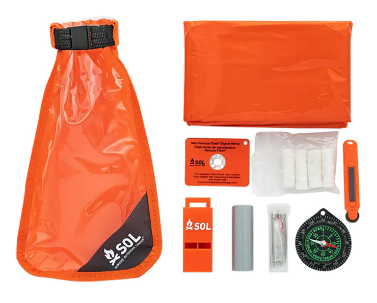 Survive Outdoors Longer 01401727 Scout Survival Kit Waterproof Orange