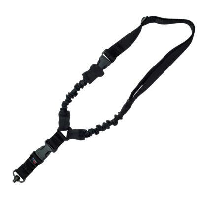 GrovTec US Inc GTSL52 Single Point  Black Elastic Bungee Rifle/Shotgun