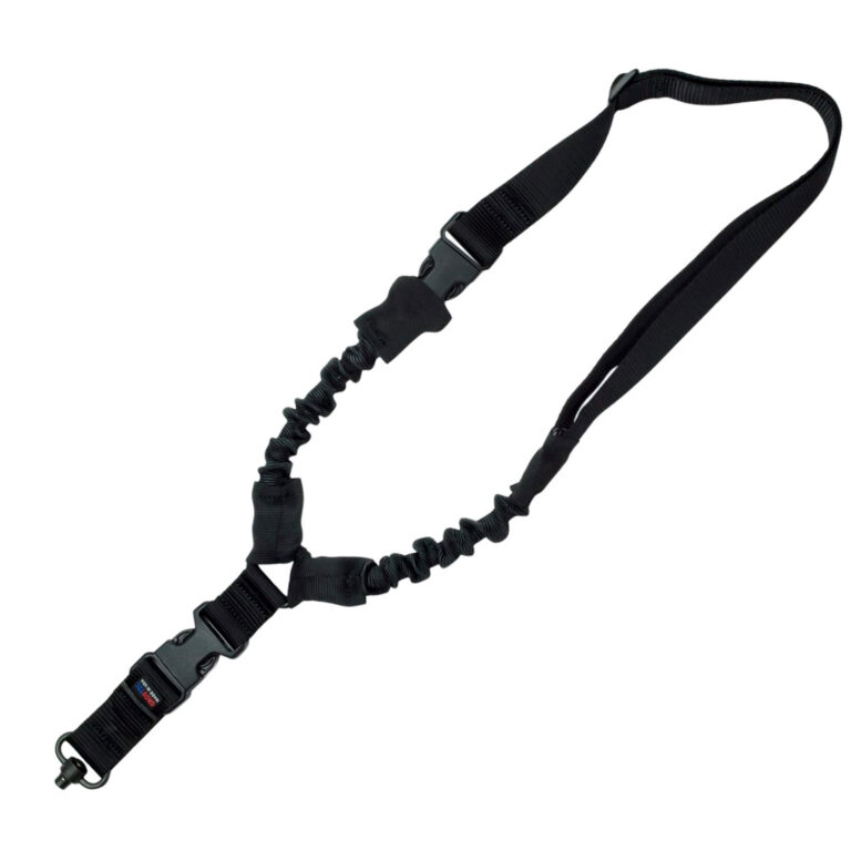GrovTec US Inc GTSL52 Single Point  Black Elastic Bungee Rifle/Shotgun