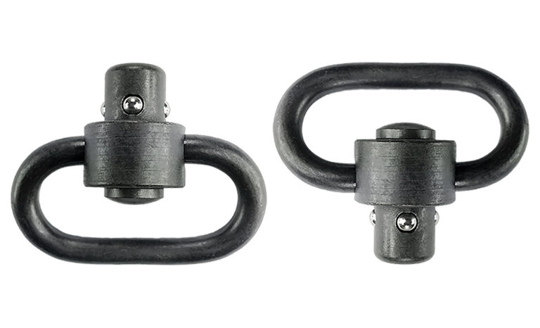 GrovTec US Inc GTSW288 Heavy Duty  1.25" Push Button Black Manganese Phosphate Steel