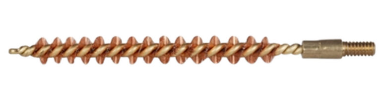 Pro-Shot 25R Bore Brush .25 Cal Rifle #8-32 Thread Bronze Bristles Brass Core