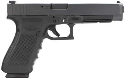 Glock PG4130103 G41 Gen 4 45 ACP 5.31″ 13+1 Black Black Interchangeable Backstra