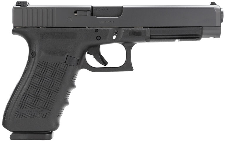 Glock PG4130103 G41 Gen 4 45 ACP 5.31" 13+1 Black Black Interchangeable Backstra