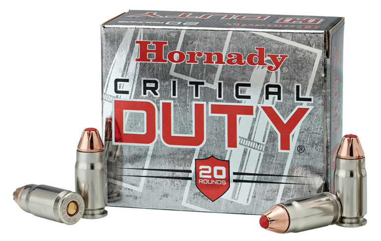 Hornady 91296 Critical Duty 357Sig 135gr Hornady FlexLock 20 Per Box/10 Case
