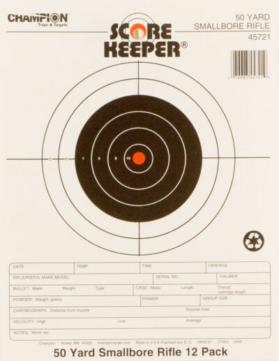 OUTERS TARGET 50YD SMALLBORE NOTEBOOK ORNG