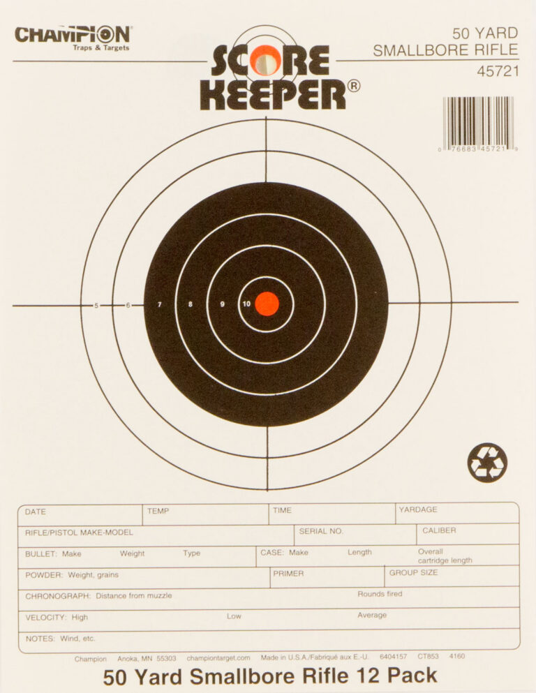 OUTERS TARGET 50YD SMALLBORE NOTEBOOK ORNG