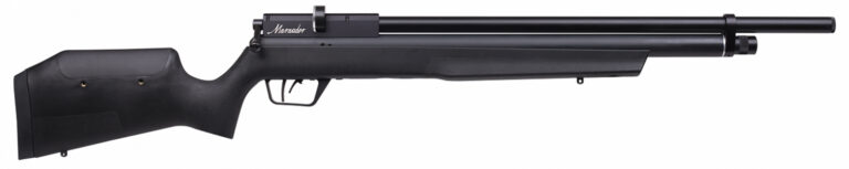 Benjamin BP2264S Marauder PCP 22 Pellet 10+1 Shot Black Black Receiver Black Fixed w/Adj Comb Stock