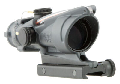 Trijicon 100308 ACOG  4x 32mm Obj 36.8 ft @ 100 yds FOV Sniper Gray Finish Dual