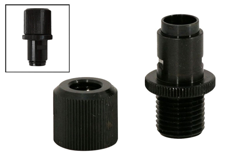 Walther Arms 512105 Threaded Barrel Adapter P22 1/2x28 Threads Black