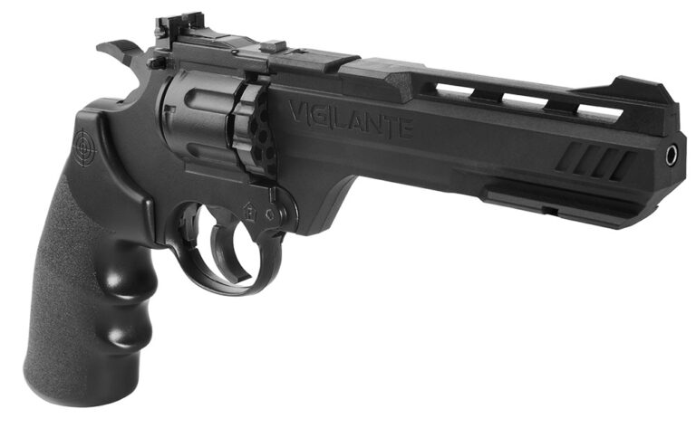 Crosman CCP8B2 Vigilante Air Pistol CO2 177 6rd 10 Pellets 6" Black Polymer Grips